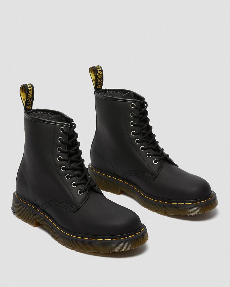 Botas De Trabajo Dr Martens 1460 DM's Wintergrip Mujer Negros | MX 404NWY